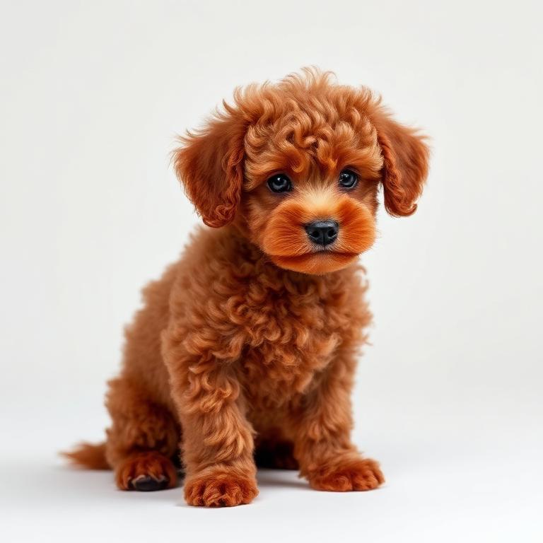 Caniche Toy Rojo